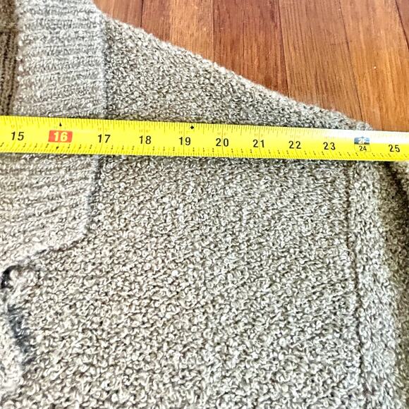 Vintage Monto Par Le Chois Bouclé Knit Cardigan Chunky Knit Puff Sleeve Coat Med - Picture 14 of 16